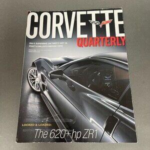 Corvette Quarterly  Magazine Spring 2008 620+ HP ZR1